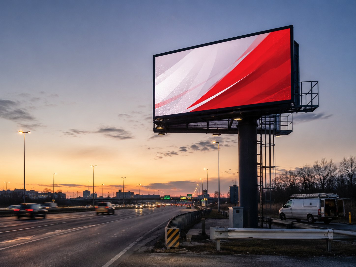 Proveedores de vallas publicitarias digitales para proyectos en carreteras: programación de atenuación, normas de contenido y acceso al servicio.