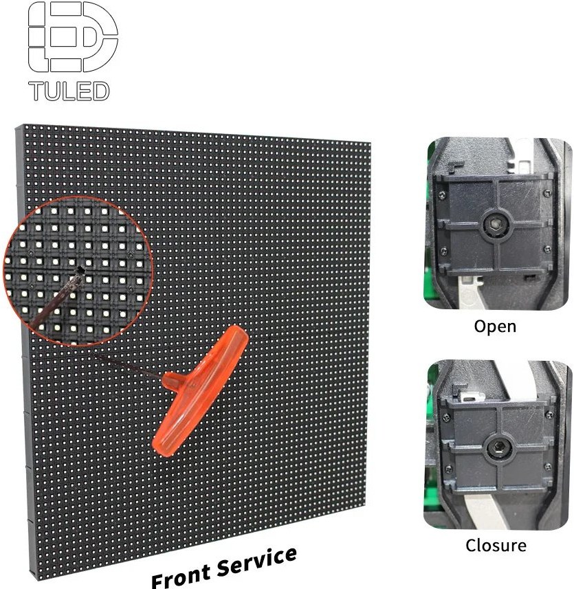 front service LED module removal with maintenance tool