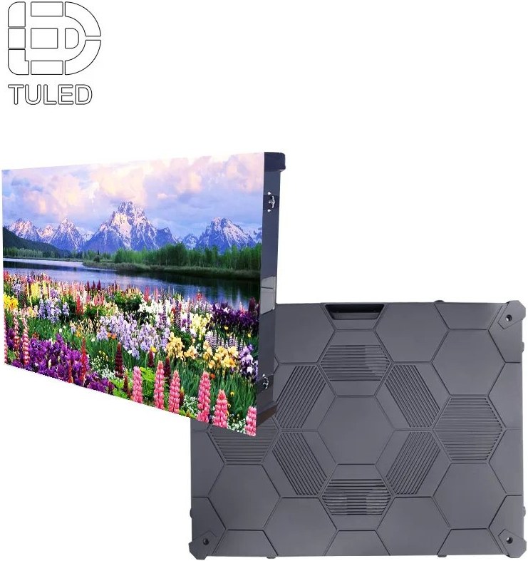 Outdoor LED display cabinet structure for advertising board projects